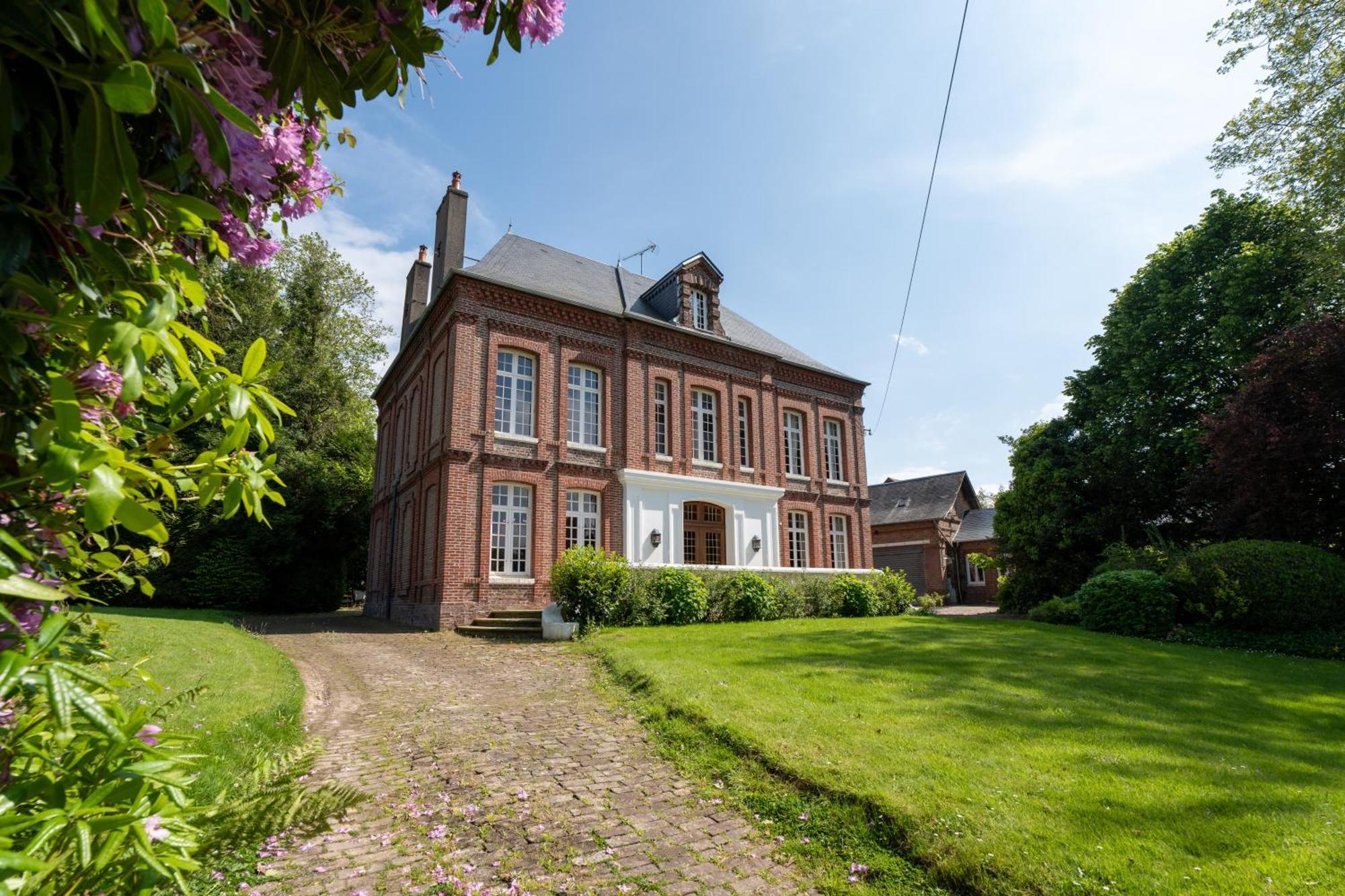 Le Manoir De La Belle Epoque Bed & Breakfast Bethencourt-sur-Mer Luaran gambar